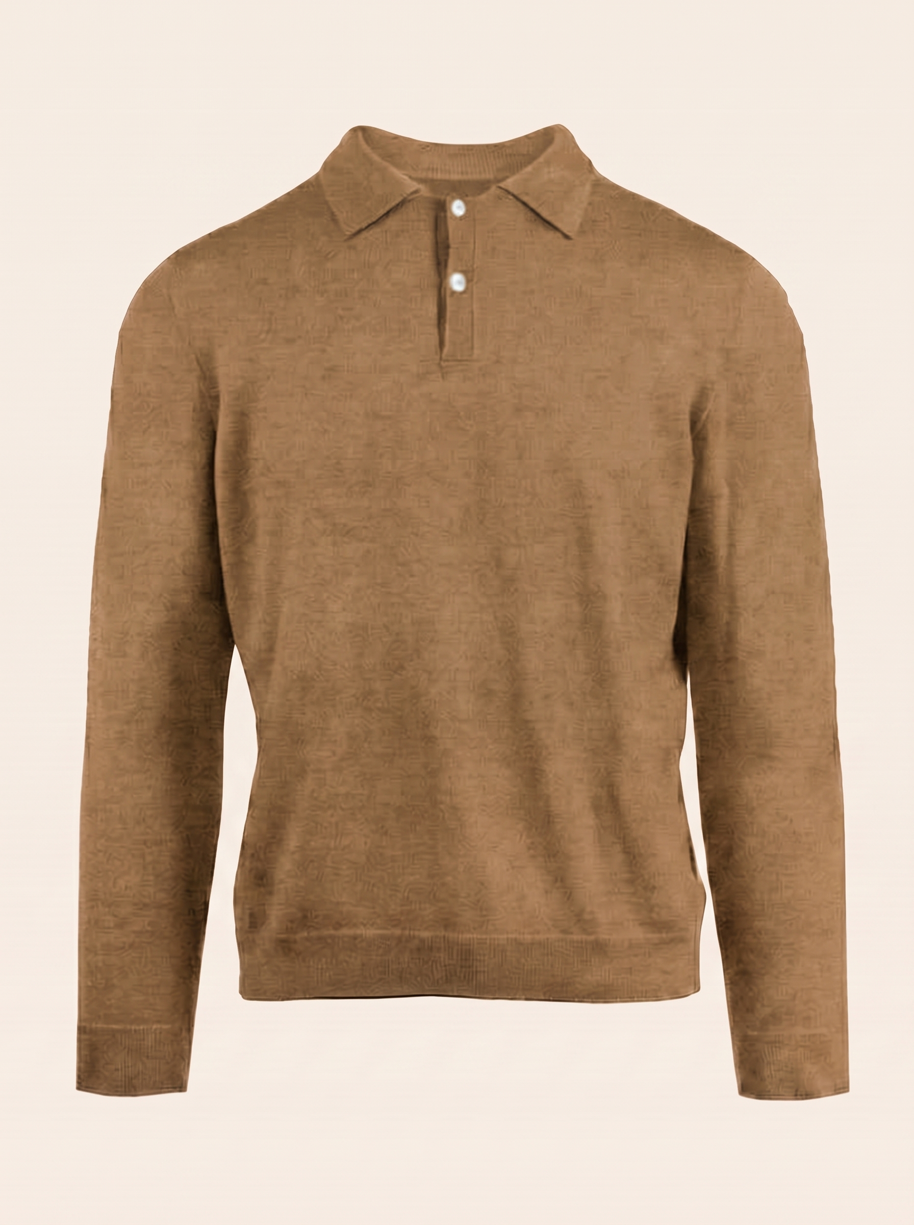 Polo Longsleeve Camel