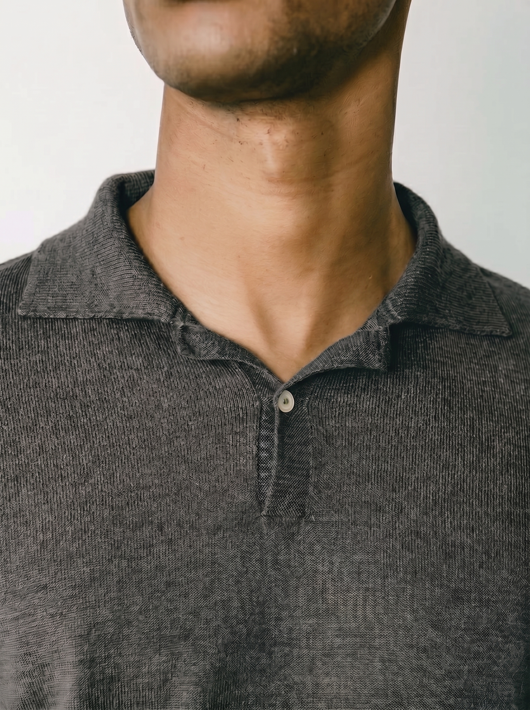 Polo Longsleeve Slate